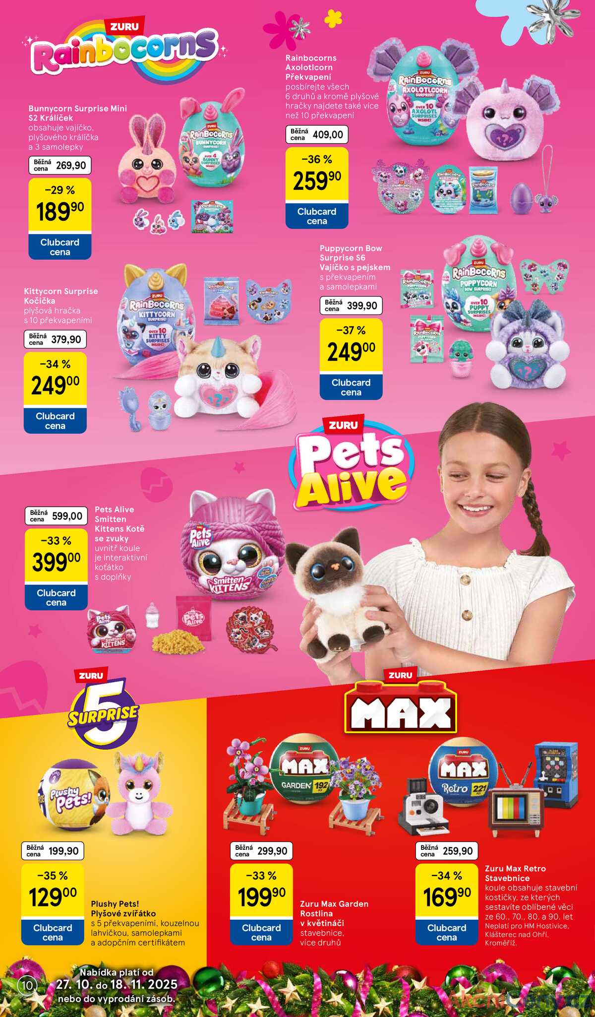 Tesco SPECIÁL velké hypermarkety  od 27.10. do 17.11.2025 strana 10