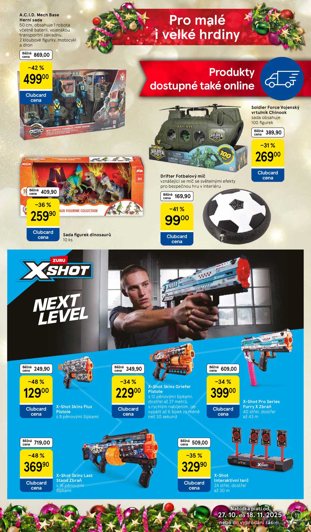 Tesco SPECIÁL velké hypermarkety  od 27.10. do 17.11.2025 strana 11