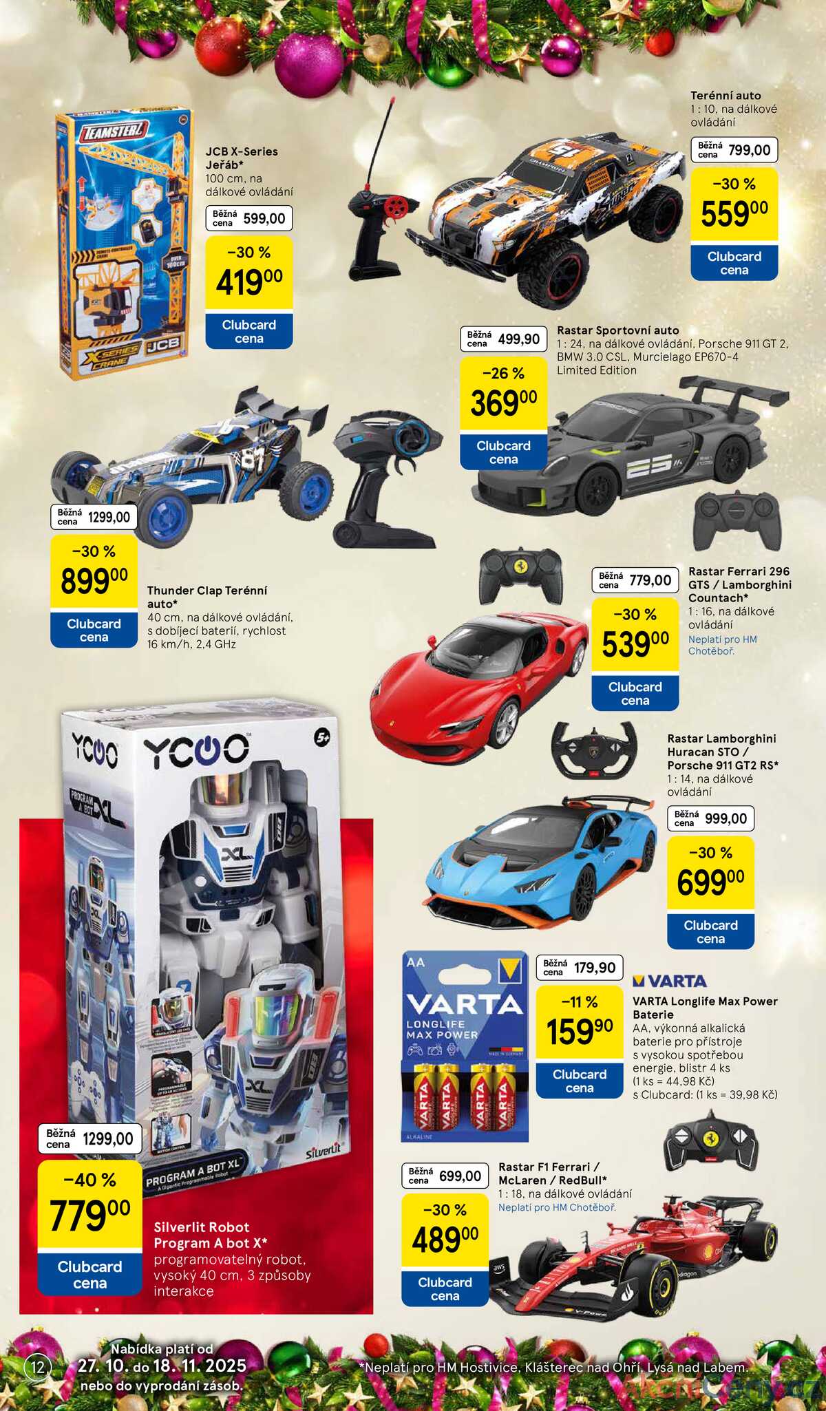 Tesco SPECIÁL velké hypermarkety  od 27.10. do 17.11.2025 strana 12