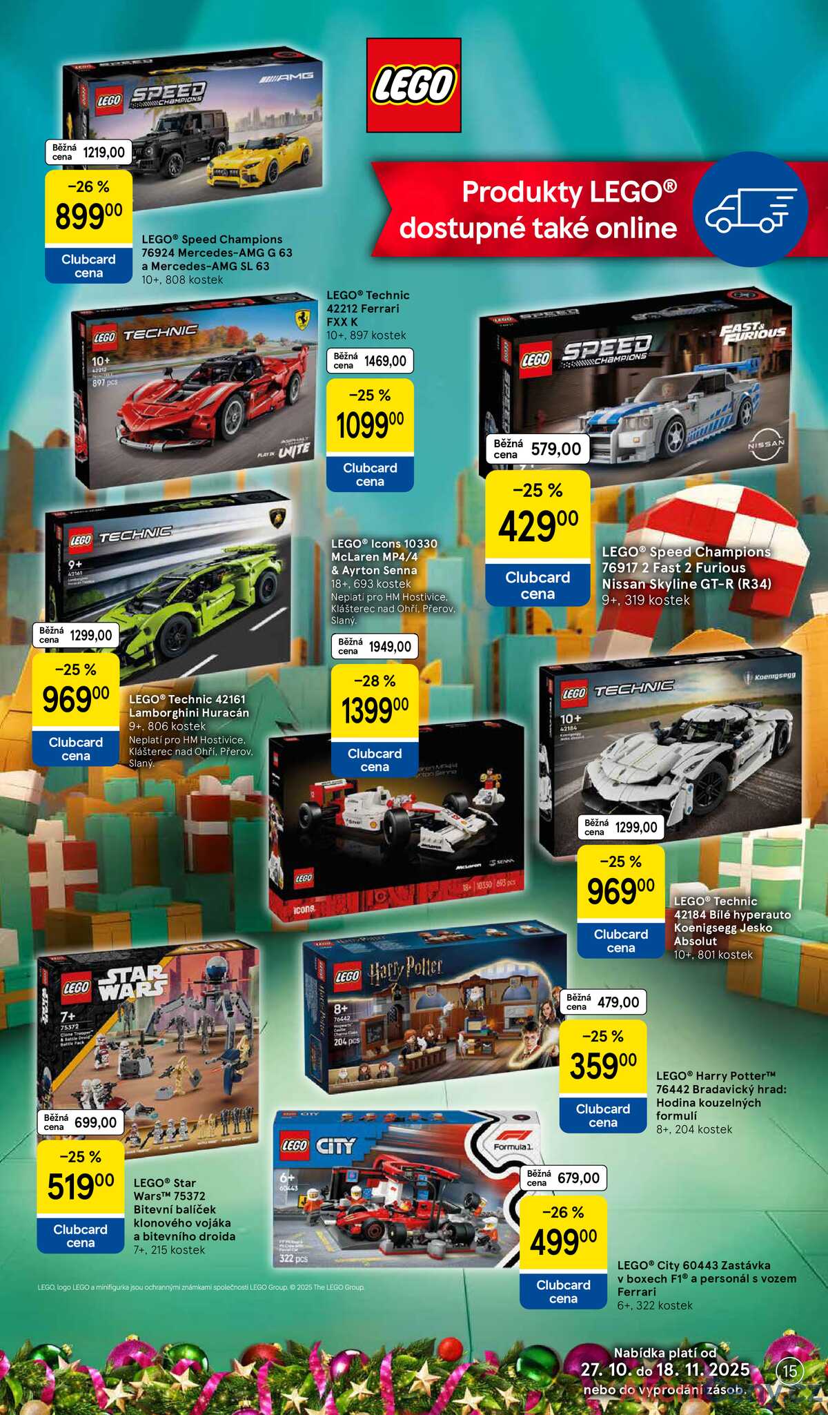 Tesco SPECIÁL velké hypermarkety  od 27.10. do 17.11.2025 strana 15