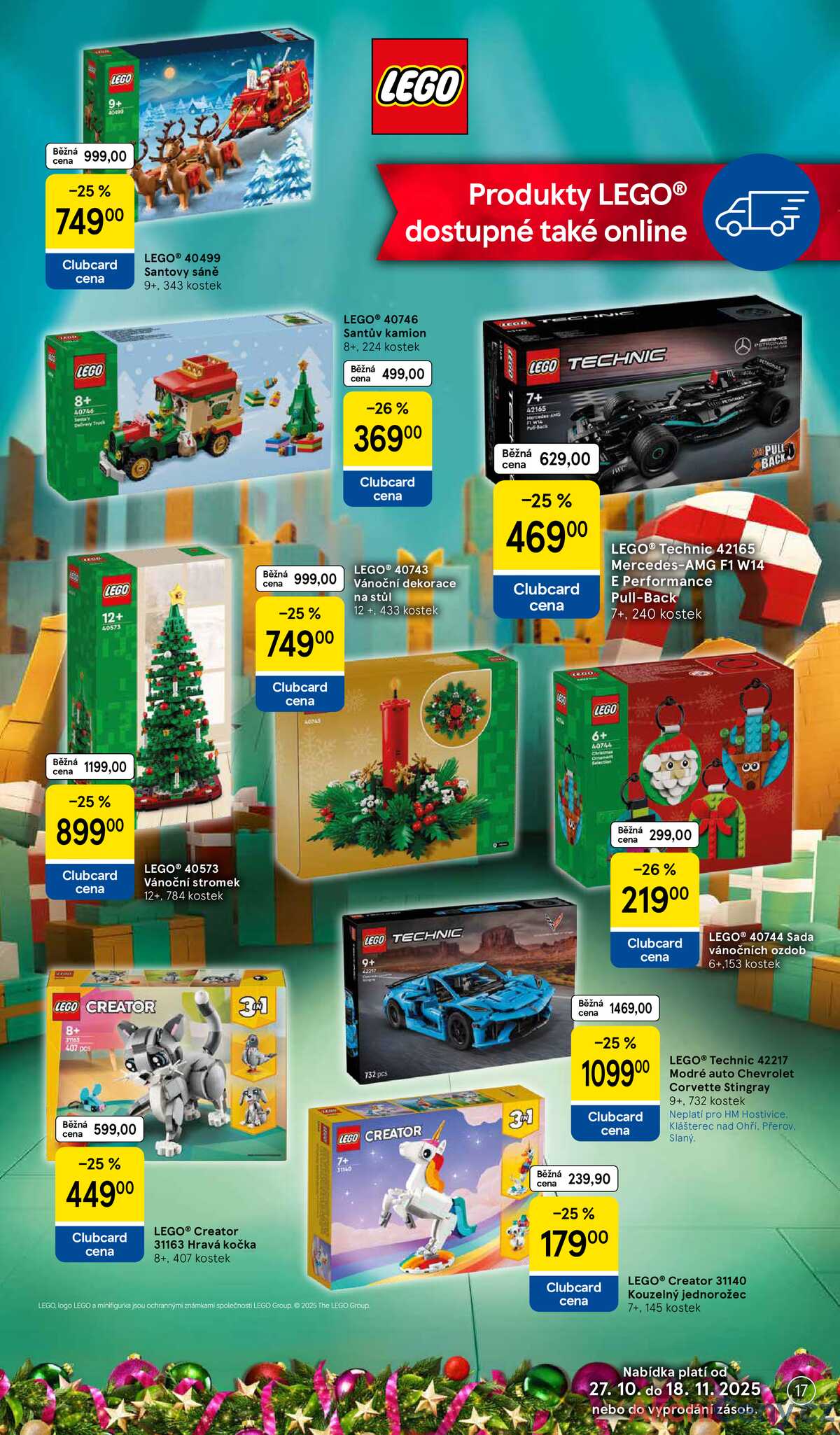 Tesco SPECIÁL velké hypermarkety  od 27.10. do 17.11.2025 strana 17