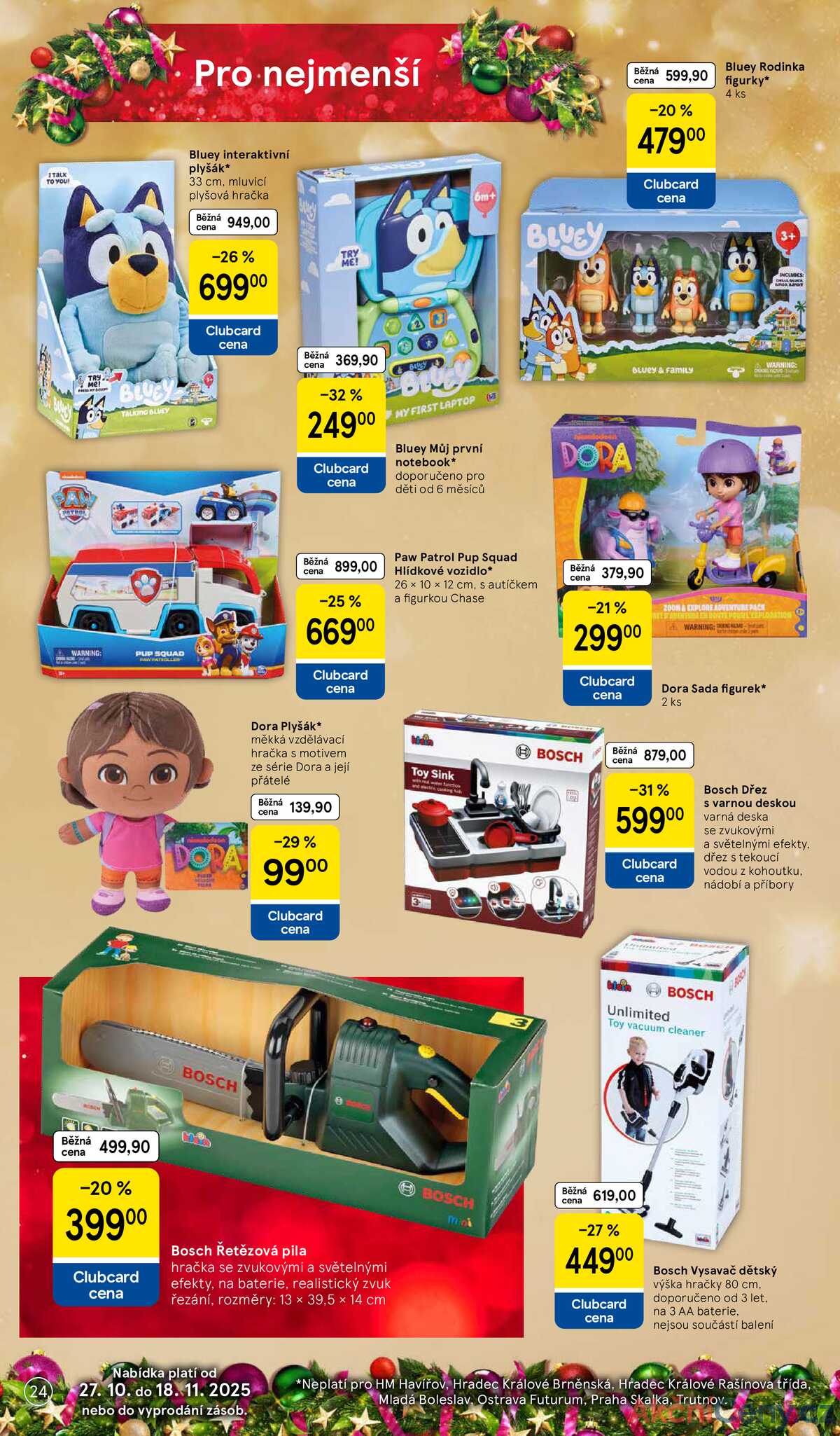 Tesco SPECIÁL velké hypermarkety  od 27.10. do 17.11.2025 strana 24
