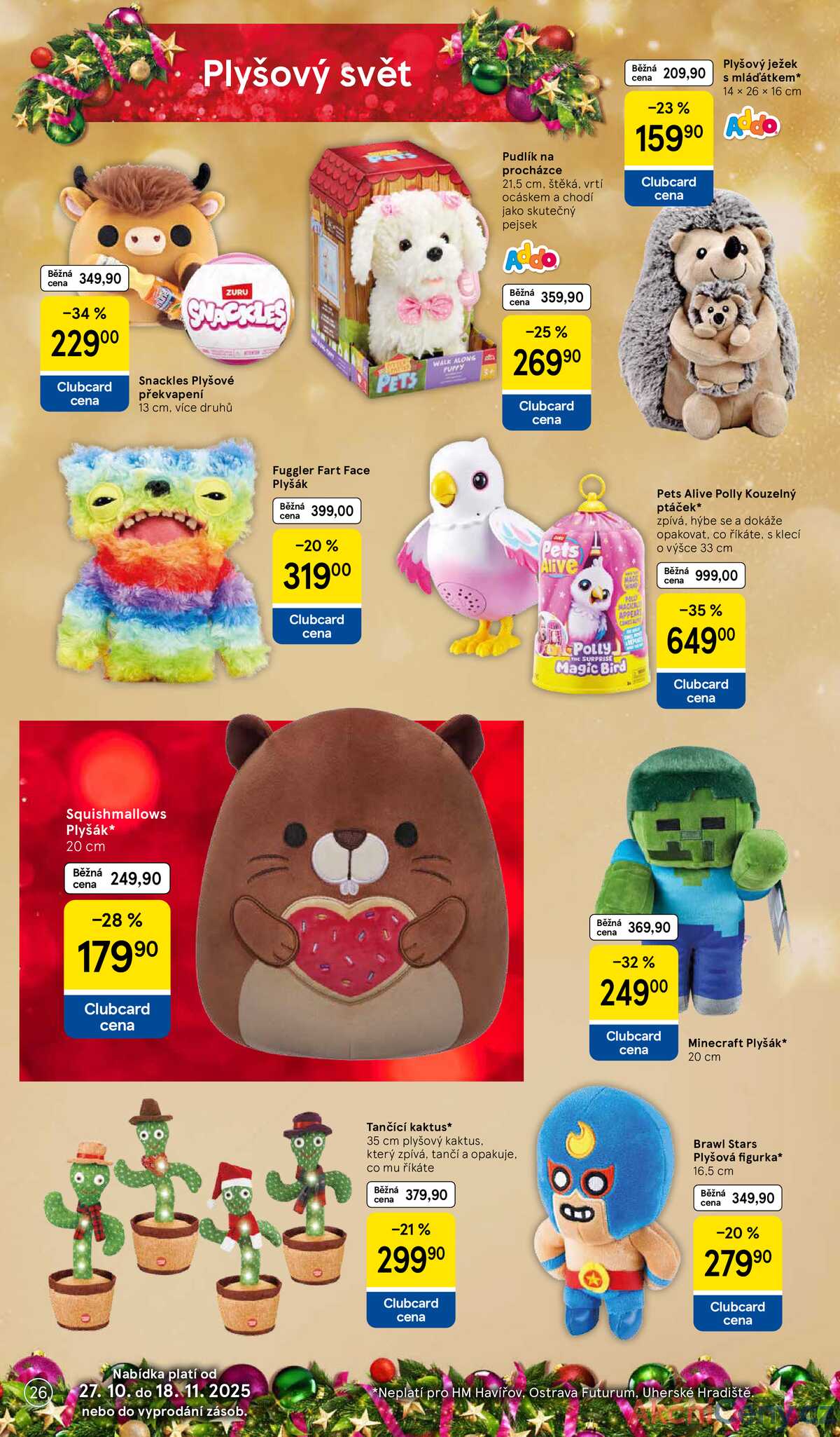 Tesco SPECIÁL velké hypermarkety  od 27.10. do 17.11.2025 strana 26