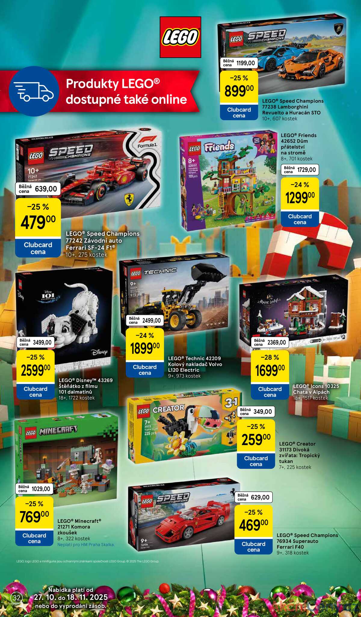 Tesco SPECIÁL velké hypermarkety  od 27.10. do 17.11.2025 strana 32