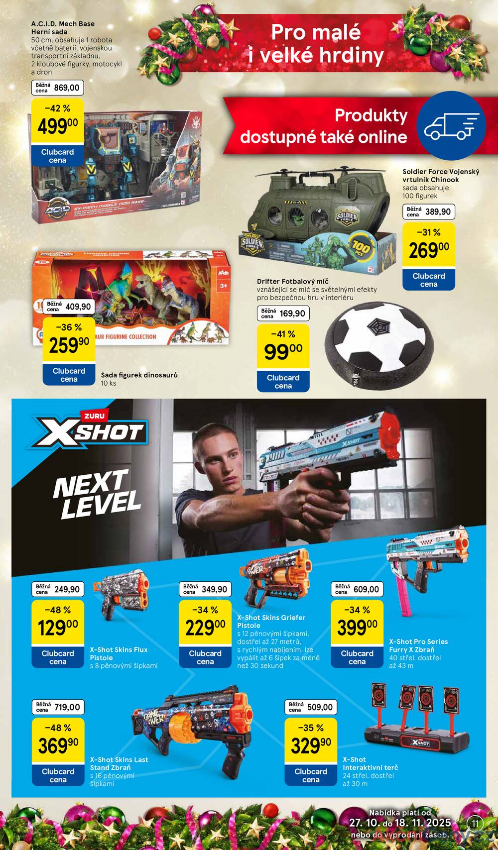 Leták Tesco
platný do 17.11.2025 - strana 11