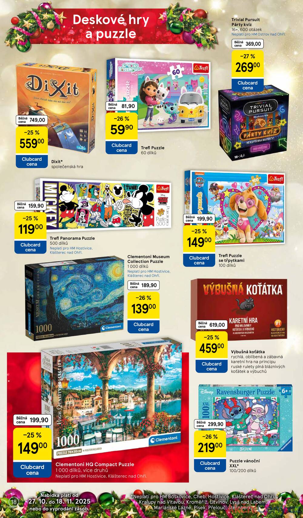 Leták Tesco - Tesco SPECIÁL velké hypermarkety  od 27.10. do 17.11.2025 - strana 18 Leták Tesco - Tesco SPECIÁL velké hypermarkety  od 27.10. do 17.11.2025 - strana 18