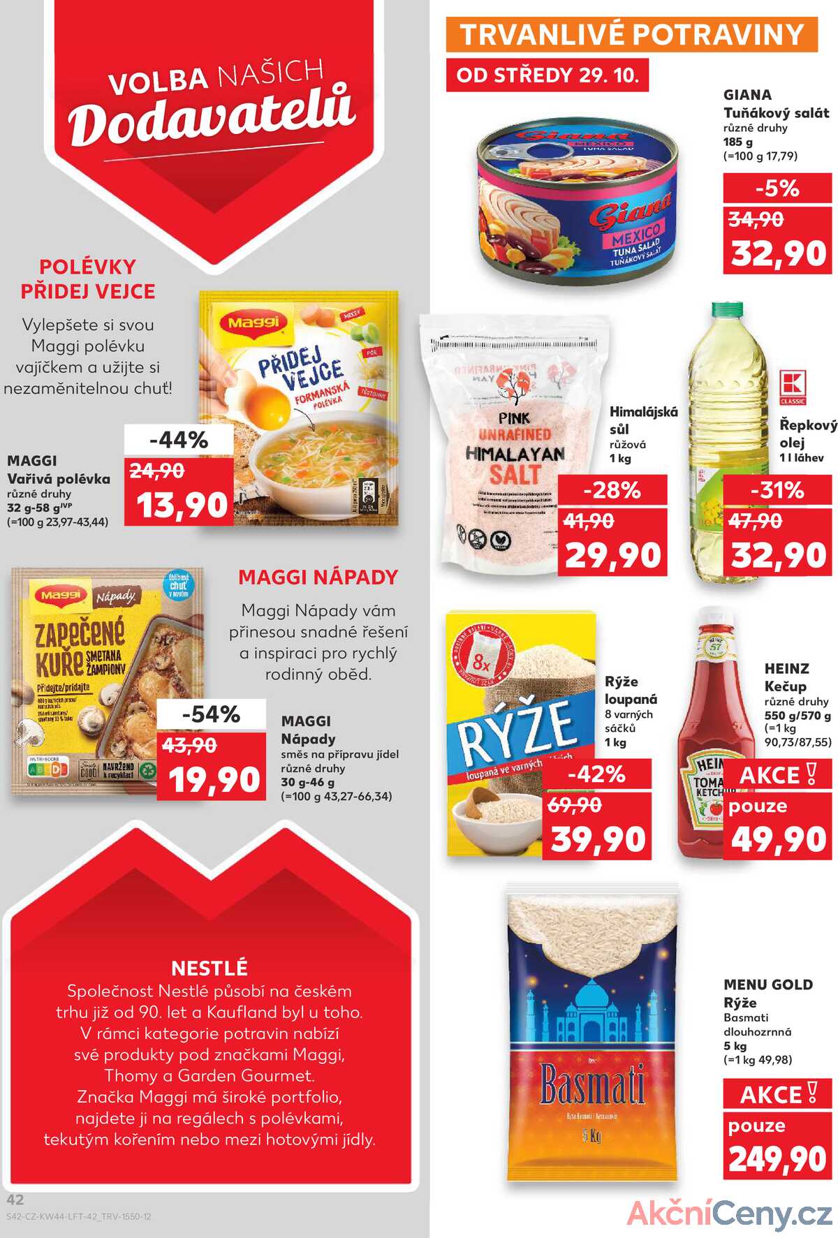 Kaufland 28.10. - 4.11. - Kaufland - Bruntál strana 42