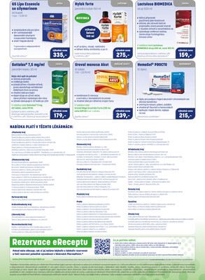 Leták PharmaPoint
platný do 30.11.2025 - strana 6