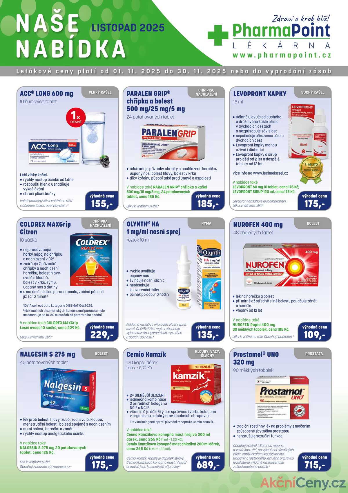Pharma Point od 1.11. do 30.11.2025 strana 1