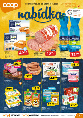 COOP Západočeský region do 4.11.