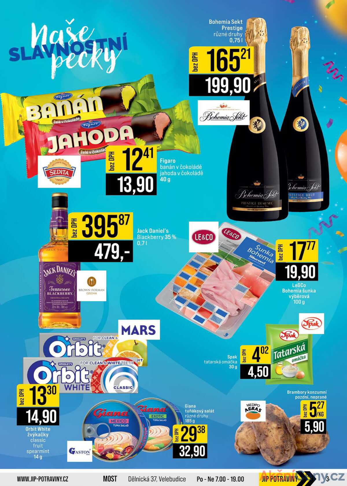 JIP Cash & Carry Brno, Praha, Ostrava, Jilemnice, Pardubice, Ostrava, Karlovy Vary, Olomouc a Zlín od 22.10. do 28.10.2025 strana 3