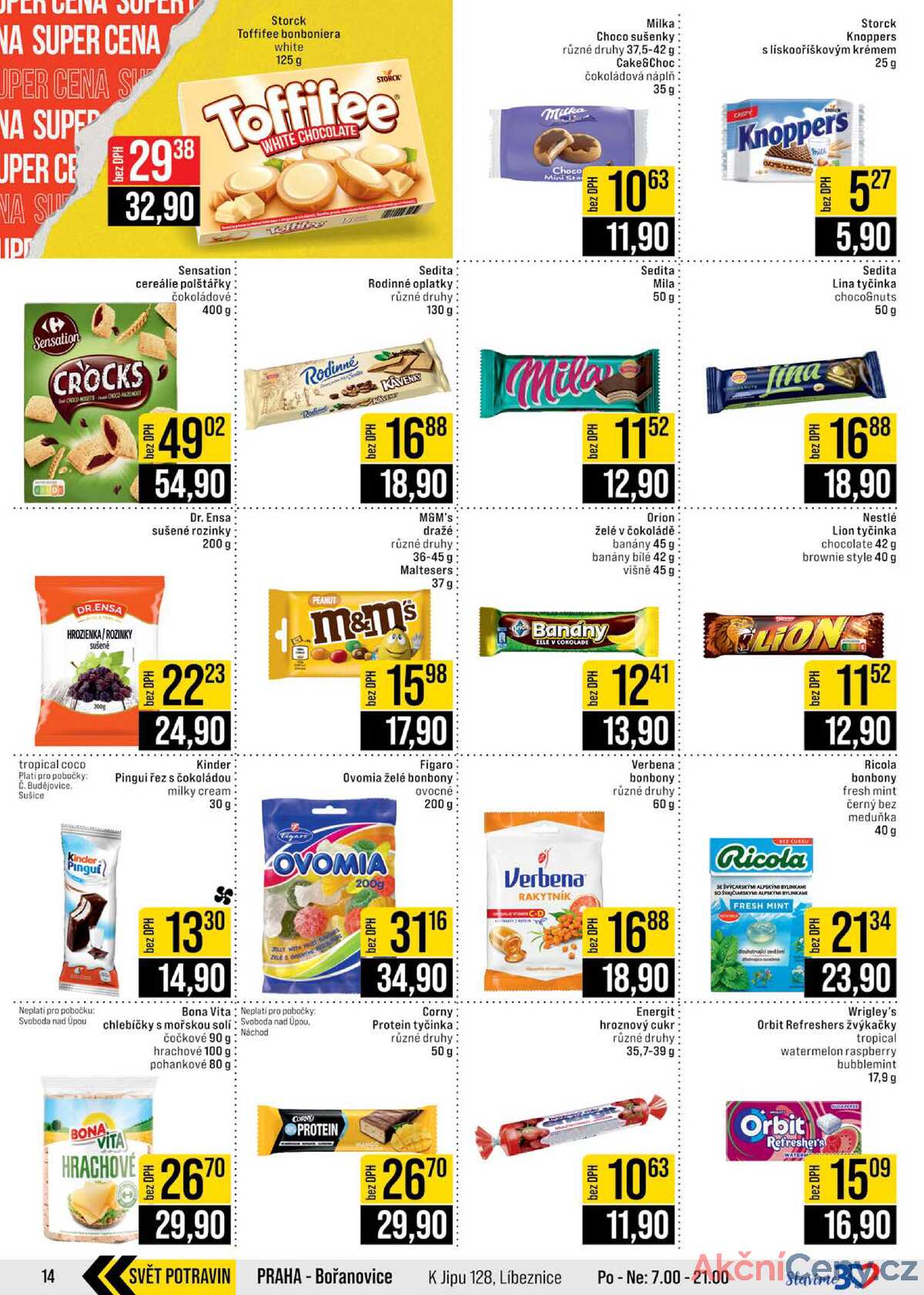 JIP Cash & Carry České Budějovice, Most, Náchod, Polička, Sušice a Svoboda nad Úpou 22.10. - 28.10. strana 14