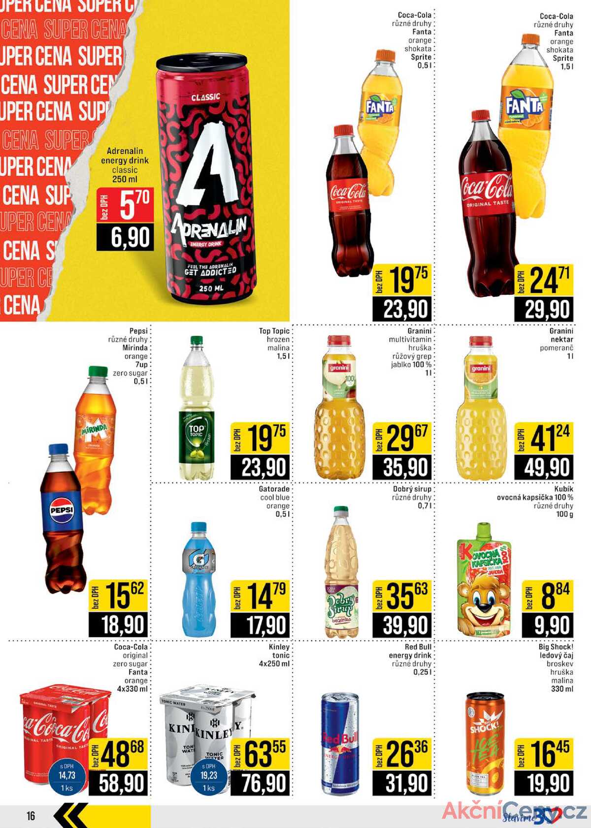 JIP Cash & Carry České Budějovice, Most, Náchod, Polička, Sušice a Svoboda nad Úpou 22.10. - 28.10. strana 16