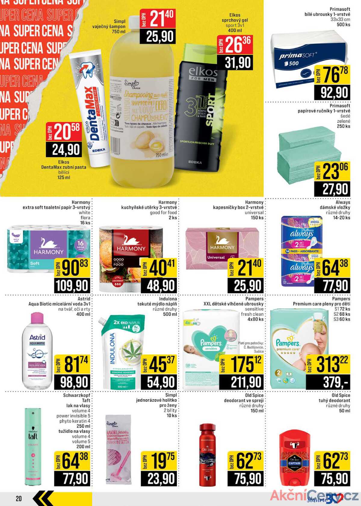 JIP Cash & Carry České Budějovice, Most, Náchod, Polička, Sušice a Svoboda nad Úpou 22.10. - 28.10. strana 20