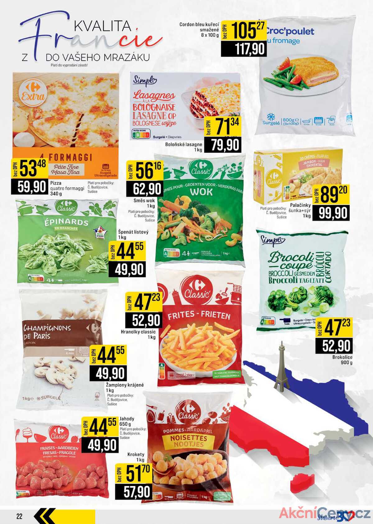 JIP Cash & Carry České Budějovice, Most, Náchod, Polička, Sušice a Svoboda nad Úpou 22.10. - 28.10. strana 22