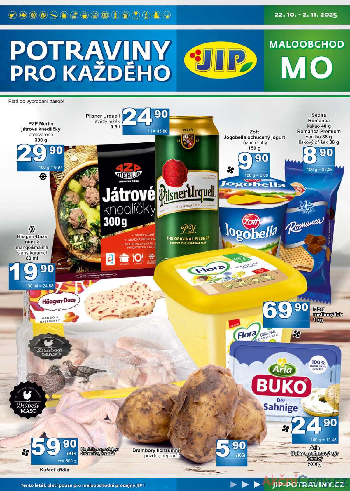 JIP Maloobchod od 22.10. do 2.11.2025 strana 1