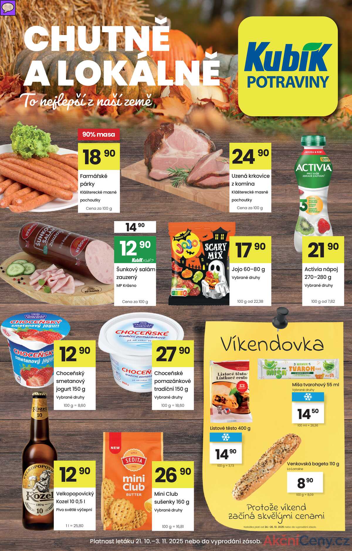 Kubík potraviny do 3.11. strana 1