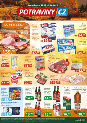 Potraviny CZ letáky