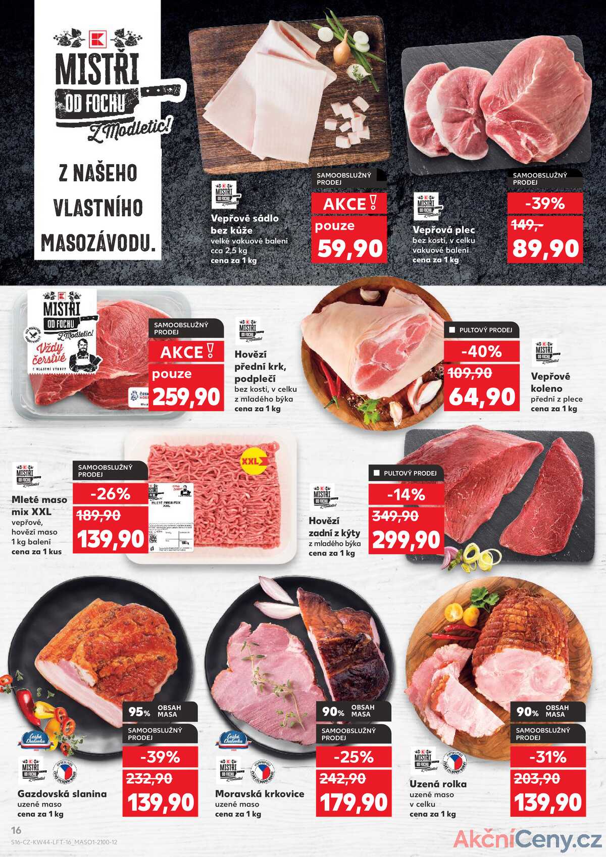 Kaufland 28.10. - 4.11. - Kaufland - Brno - Židenice strana 16