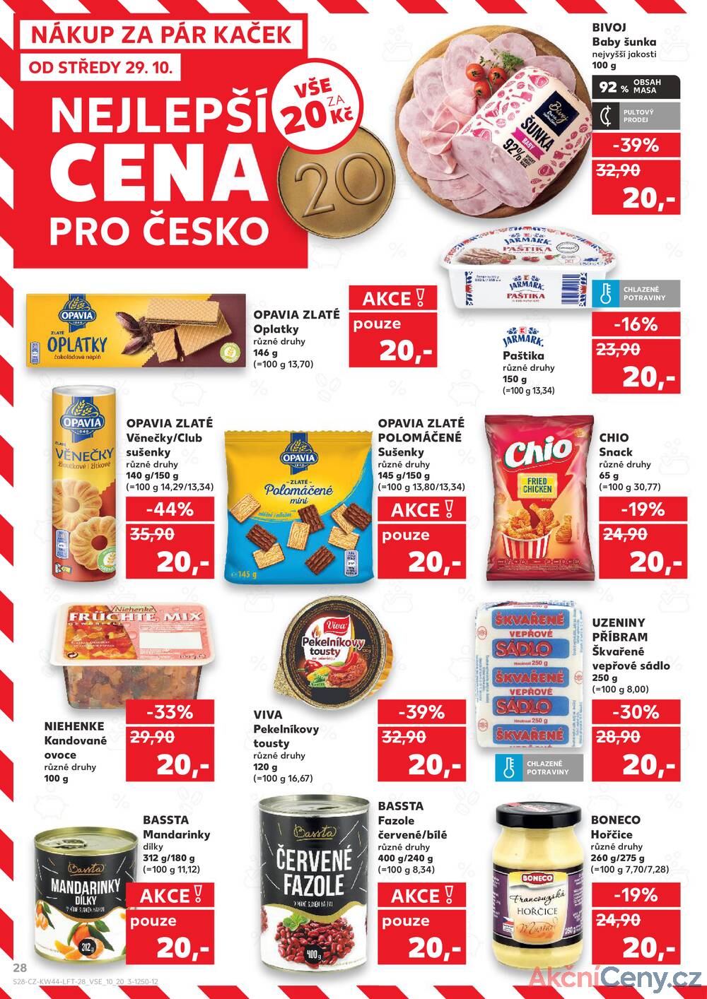 Leták Kaufland - Kaufland 28.10. - 4.11. - Kaufland - Havířov (U Stadionu) - strana 28 Leták Kaufland - Kaufland 28.10. - 4.11. - Kaufland - Havířov (U Stadionu) - strana 28
