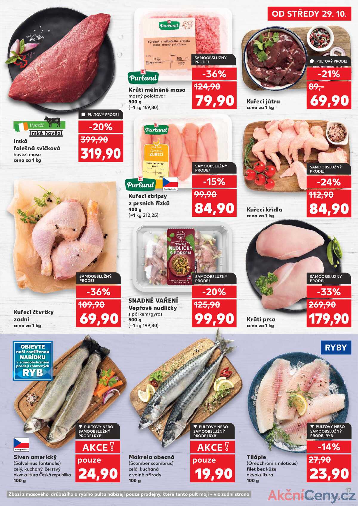 Kaufland 28.10. - 4.11. - Kaufland - Valašské Meziříčí strana 17