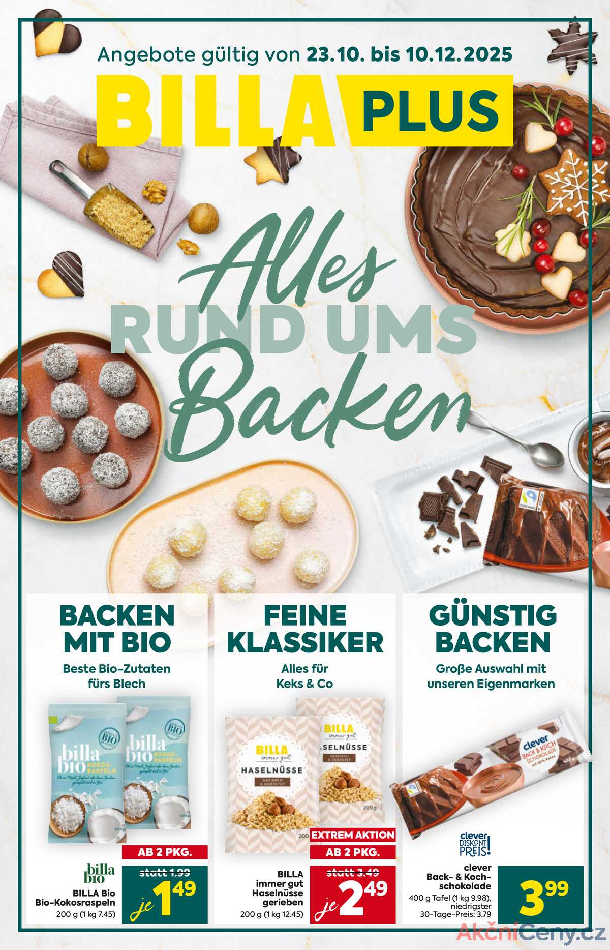 Leták BILLA Rakousko 23.10.-10.12.2025 - BILLA PLUS strana 1