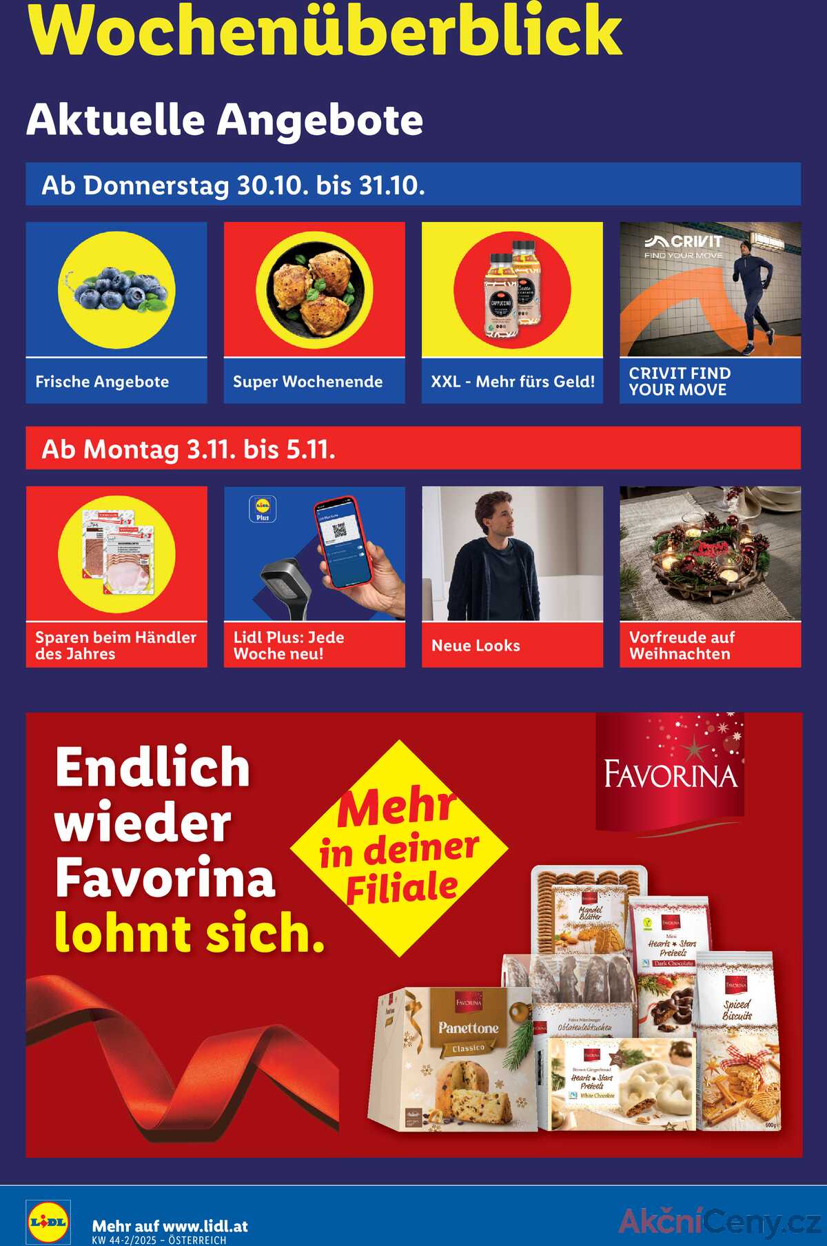 Leták Lidl Rakousko 30.10.-5.11.2025 strana 2