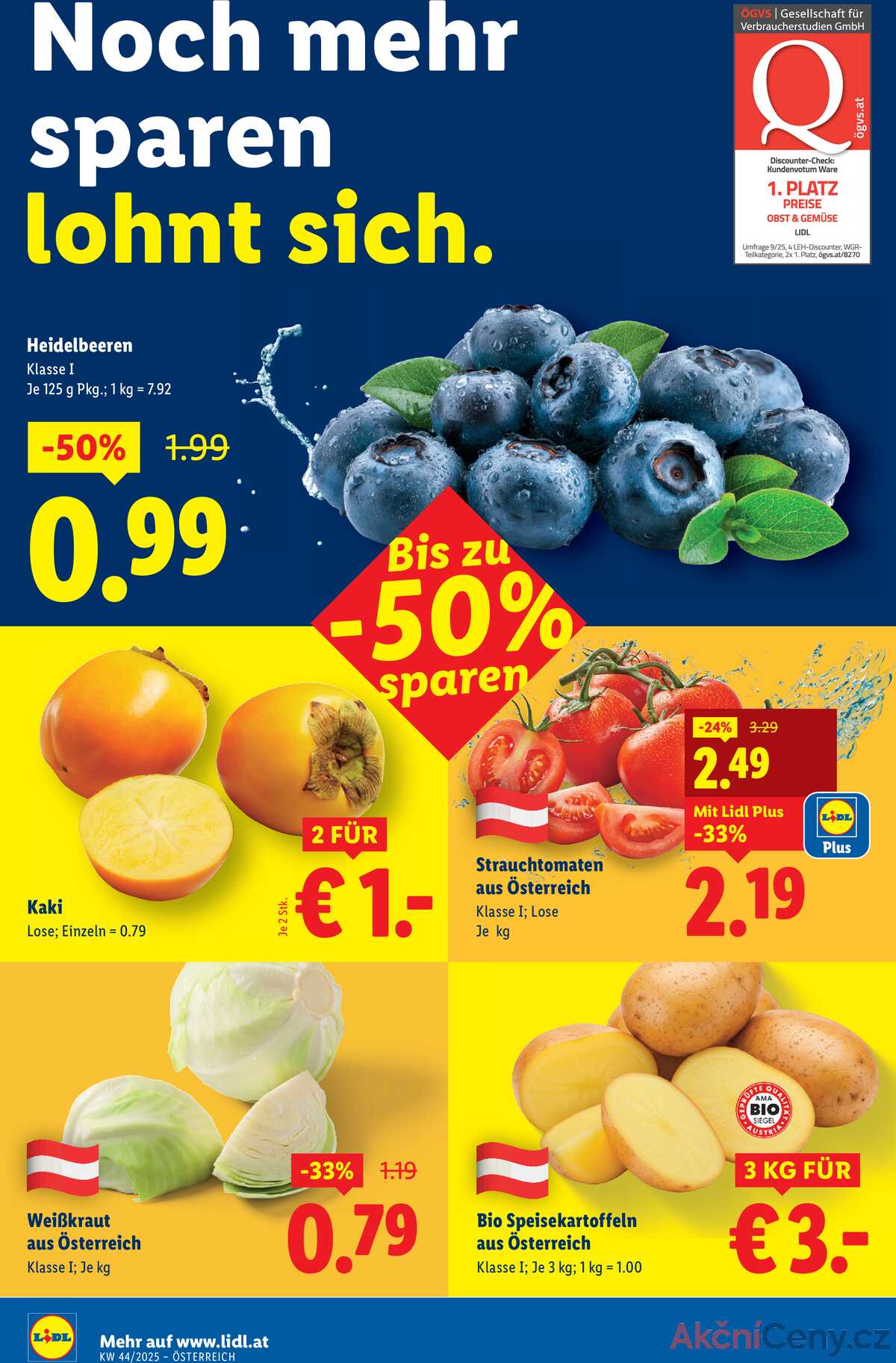 Leták Lidl Rakousko 30.10.-5.11.2025 strana 6