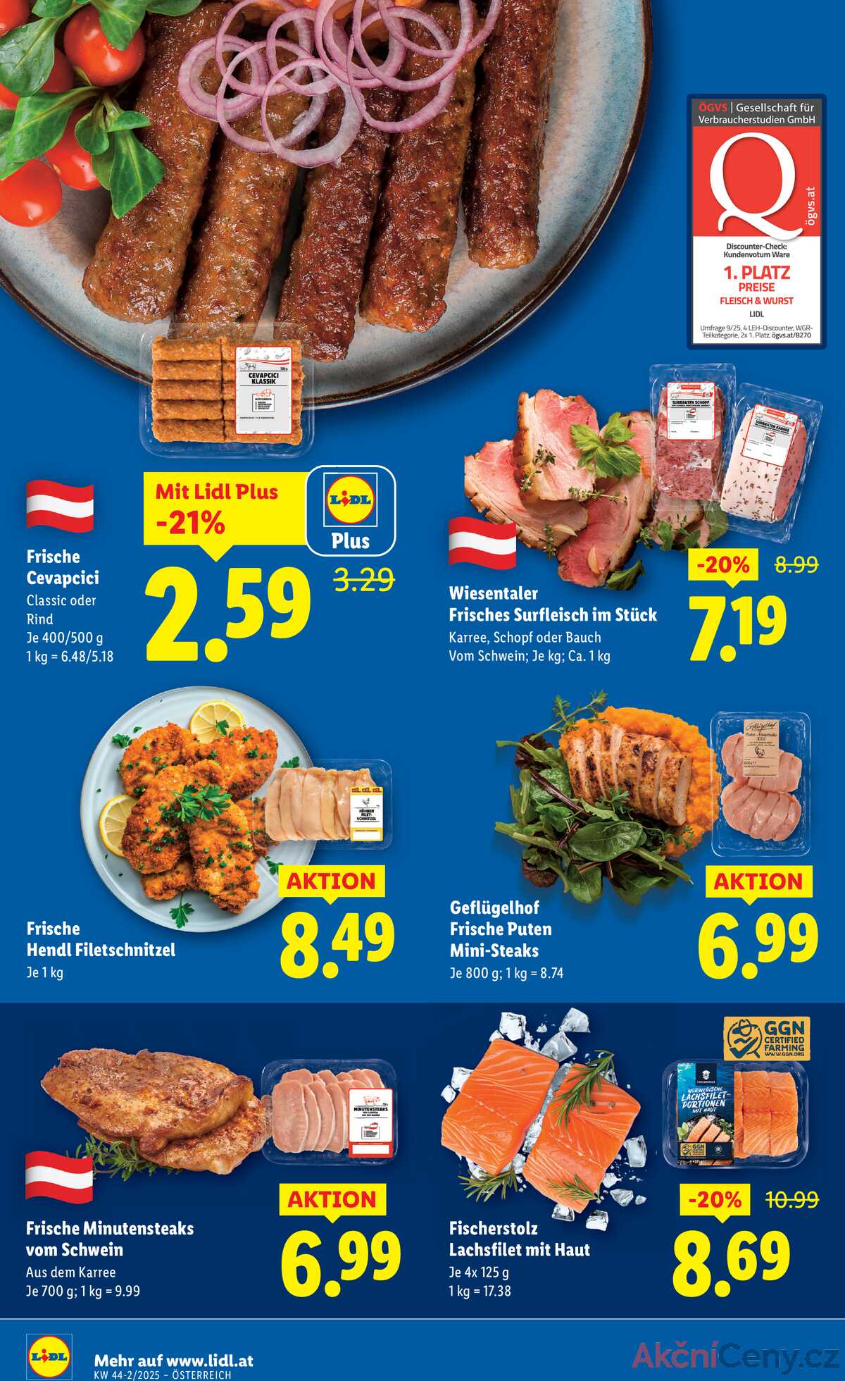 Leták Lidl Rakousko 30.10.-5.11.2025 strana 8