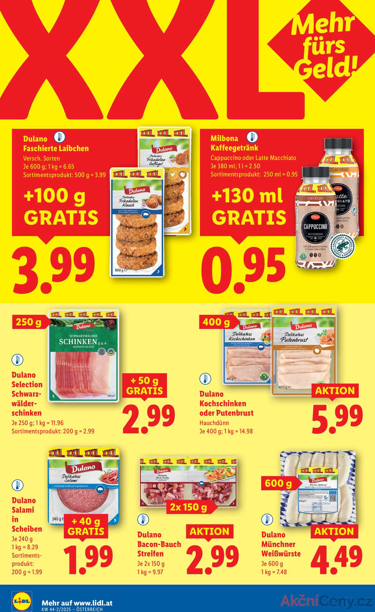 Leták Lidl Rakousko 30.10.-5.11.2025 strana 10