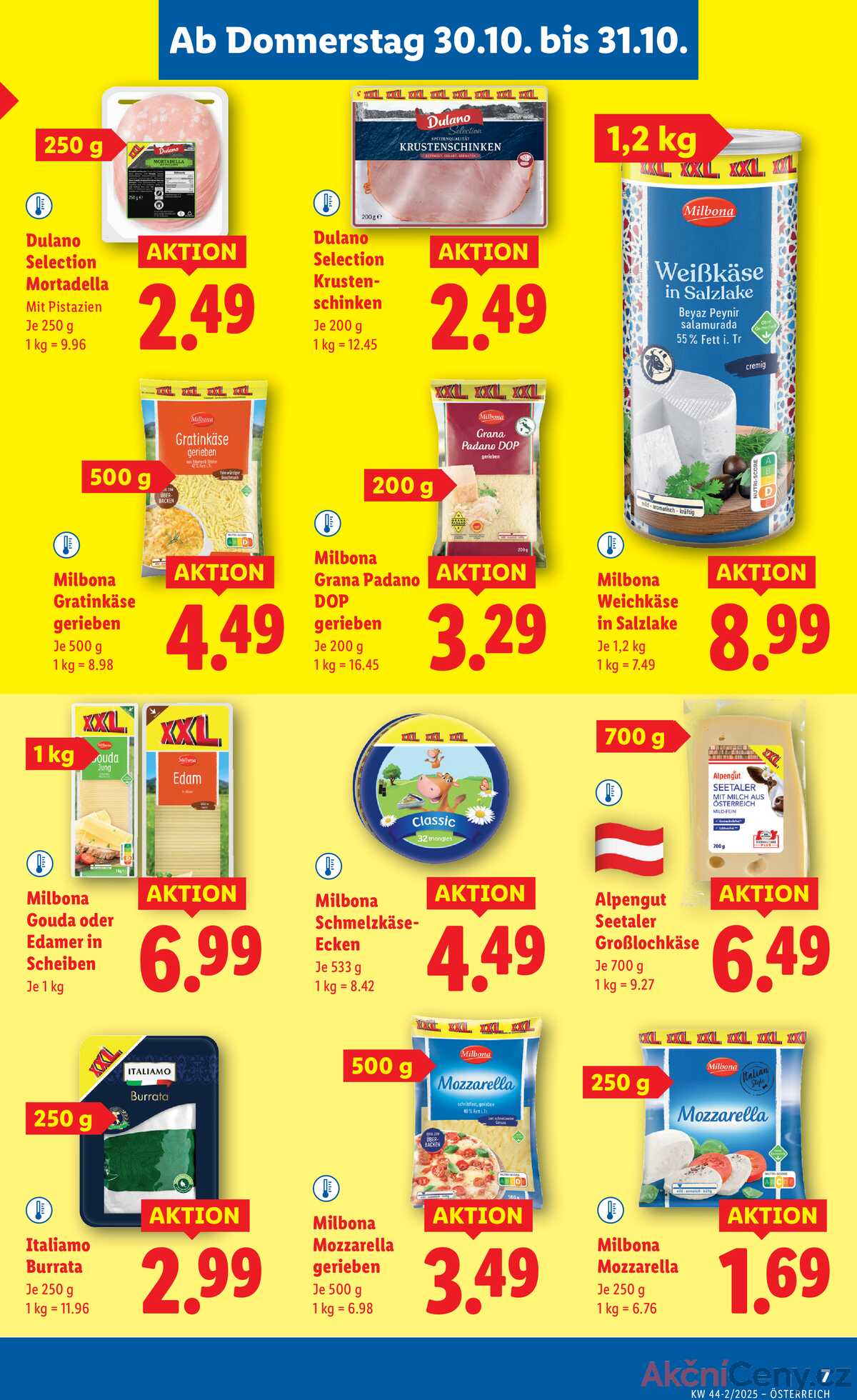 Leták Lidl Rakousko 30.10.-5.11.2025 strana 11