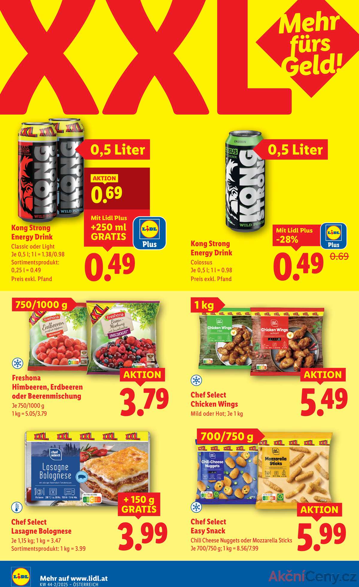 Leták Lidl Rakousko 30.10.-5.11.2025 strana 12