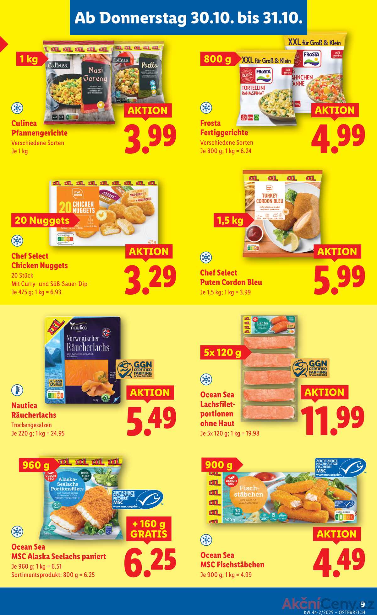 Leták Lidl Rakousko 30.10.-5.11.2025 strana 13