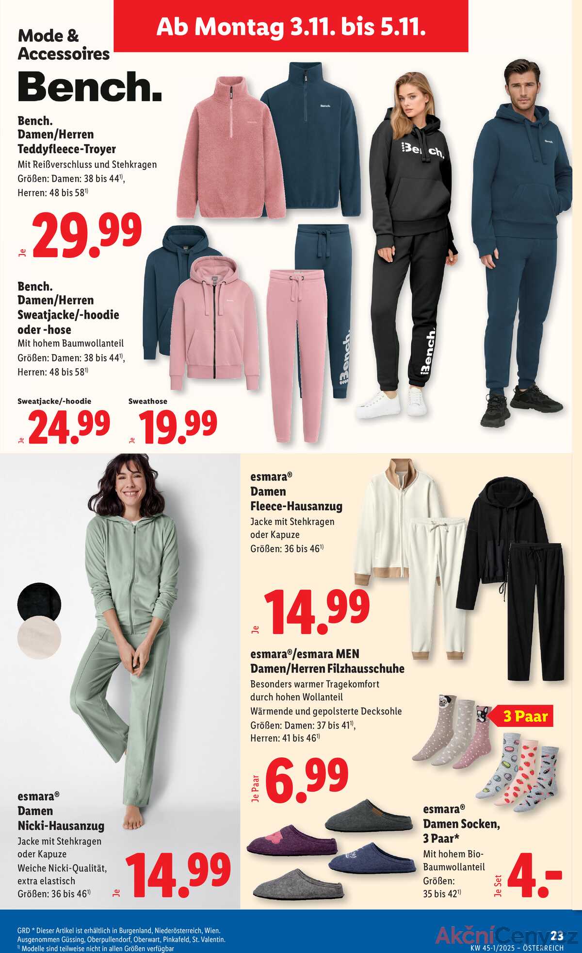 Leták Lidl Rakousko 30.10.-5.11.2025 strana 29