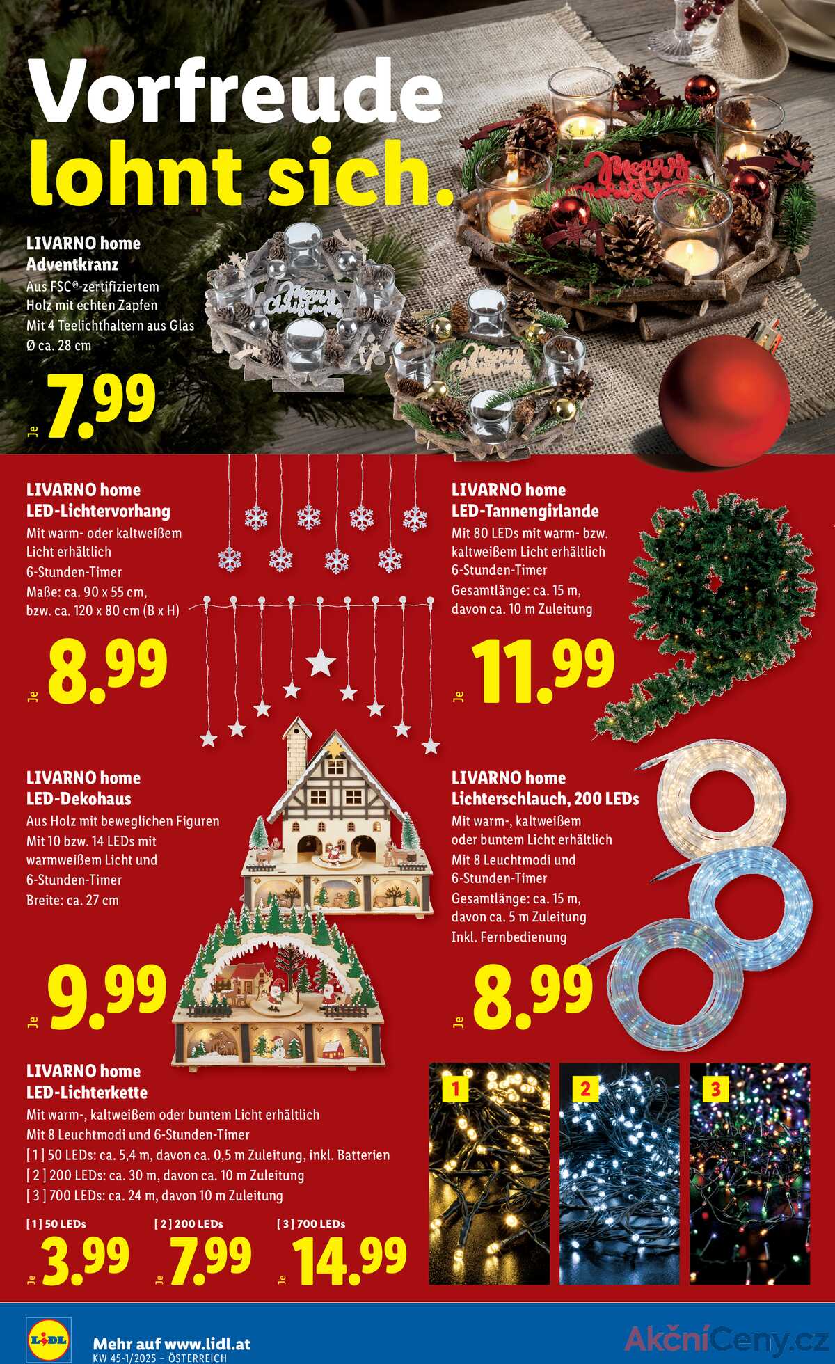 Leták Lidl Rakousko 30.10.-5.11.2025 strana 32