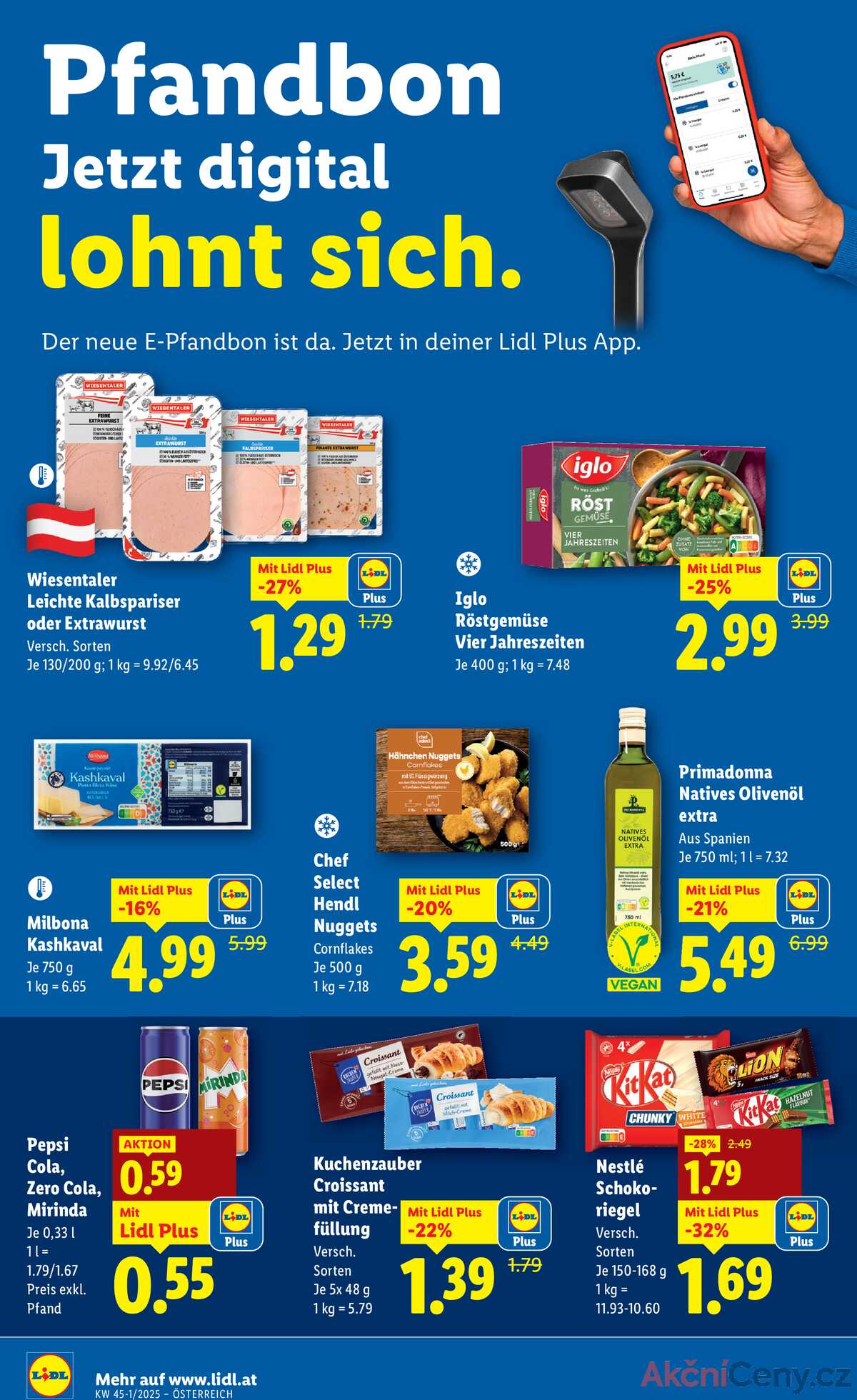 Leták Lidl Rakousko 30.10.-5.11.2025 strana 38