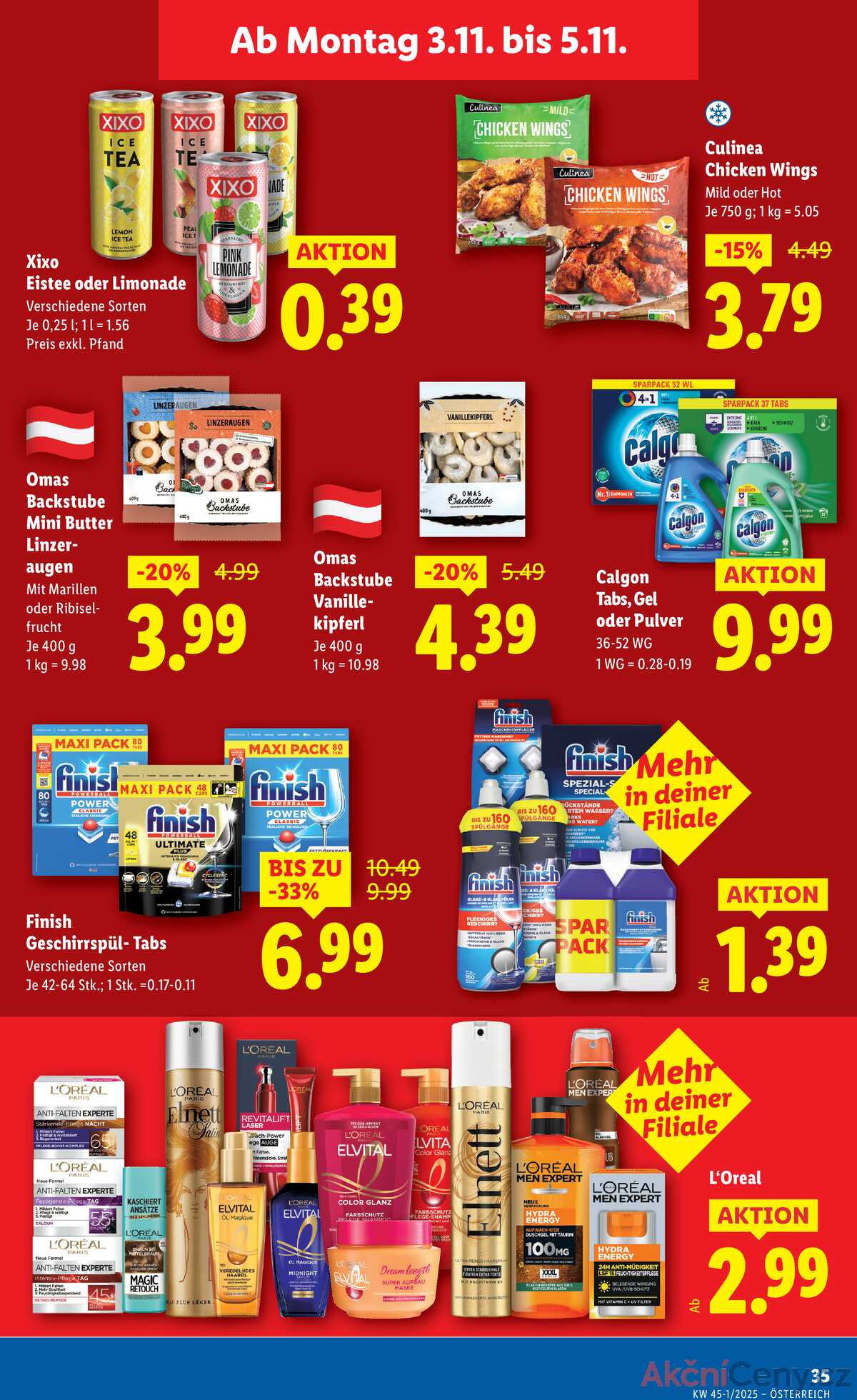Leták Lidl Rakousko 30.10.-5.11.2025 strana 41