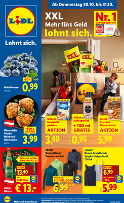 Leták Lidl Rakousko 30.10.-5.11.2025