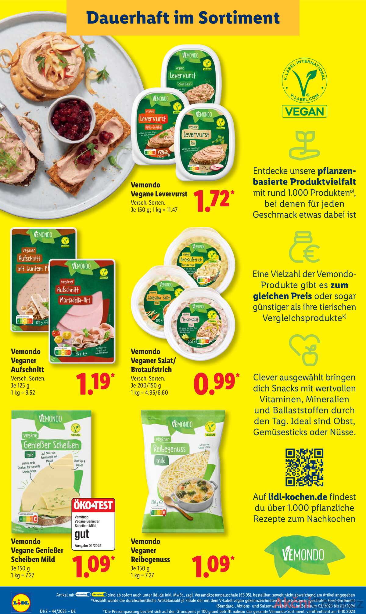 Leták Lidl Německo 27.10.-1.11.2025 strana 10