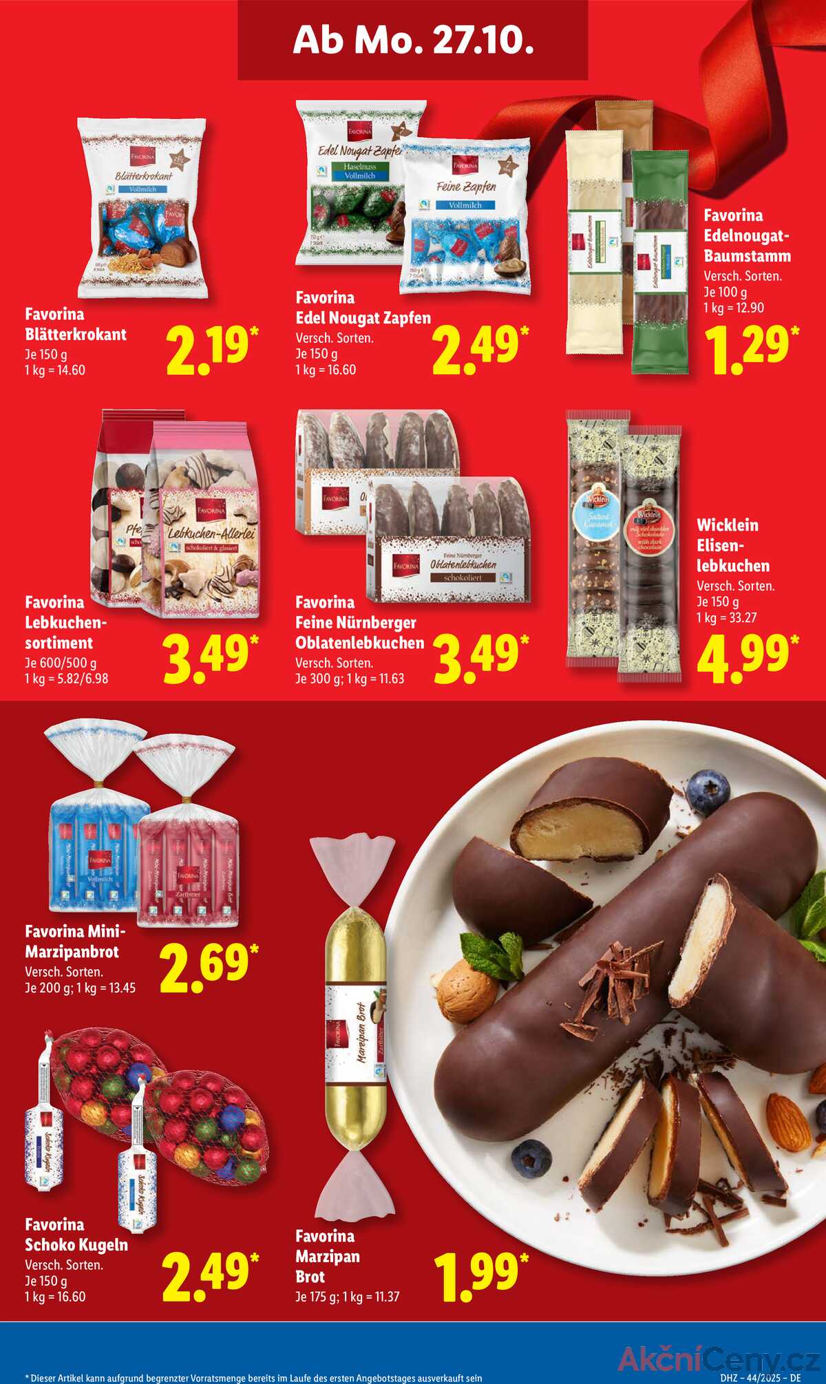 Leták Lidl Německo 27.10.-1.11.2025 strana 15