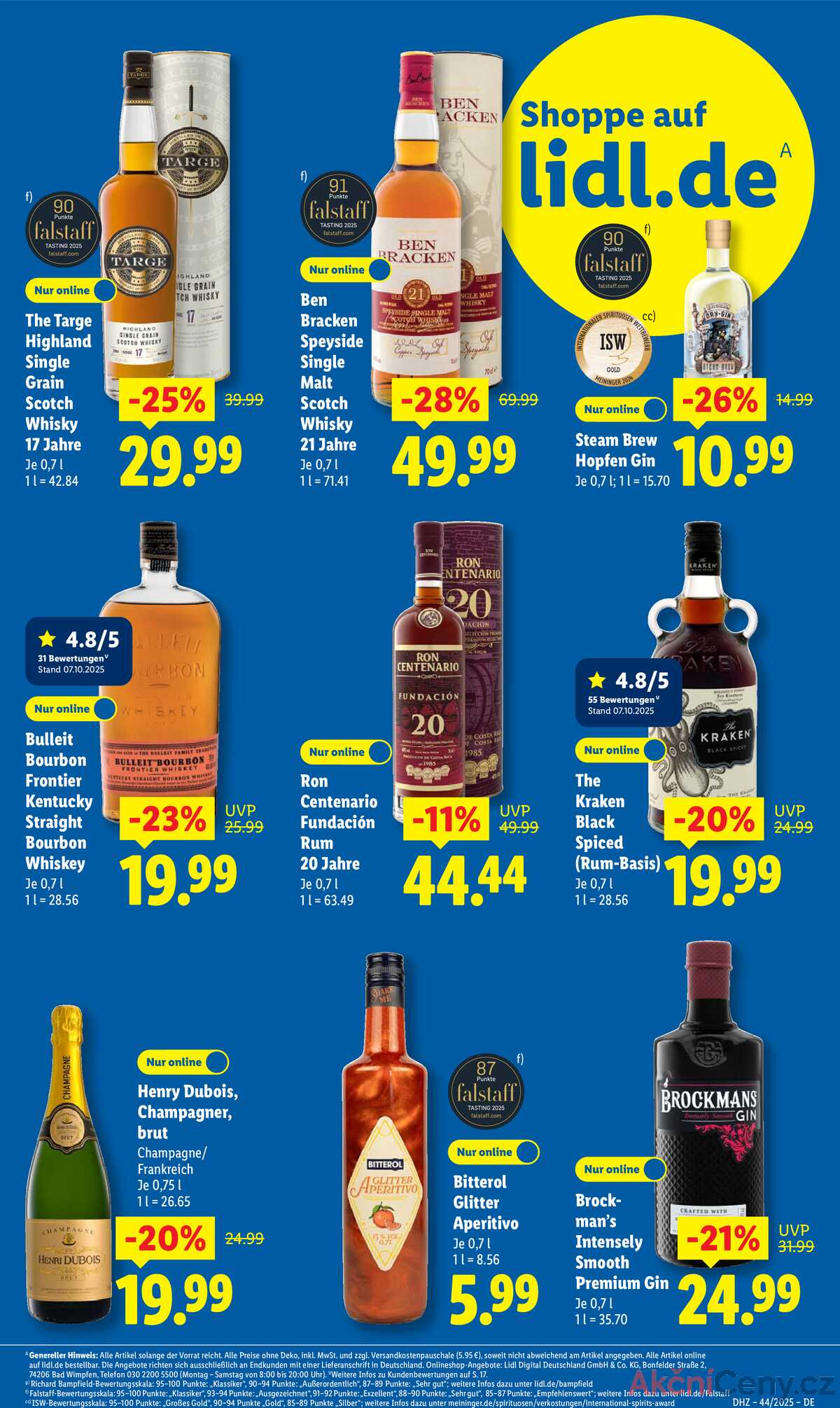 Leták Lidl Německo 27.10.-1.11.2025 strana 17