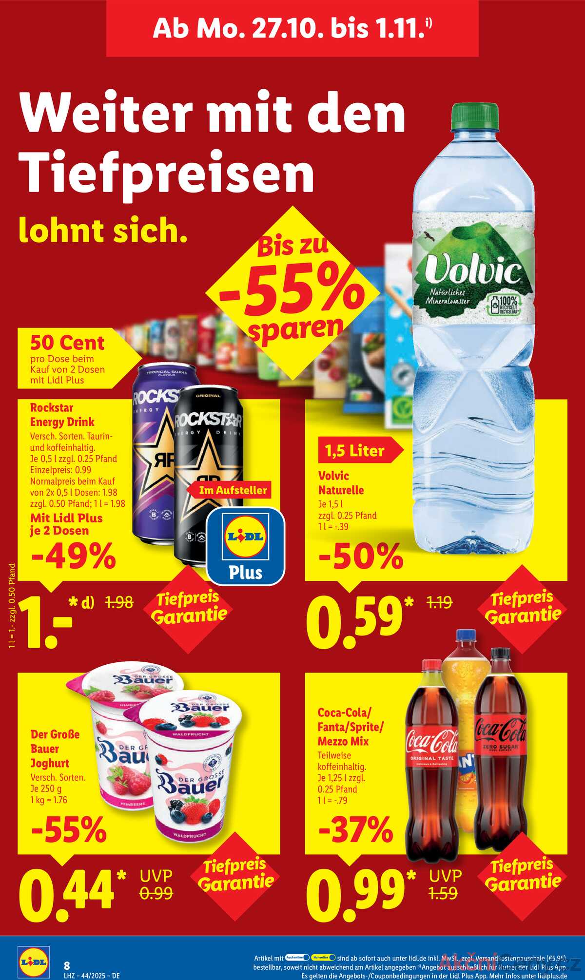 Leták Lidl Německo 27.10.-1.11.2025 strana 22