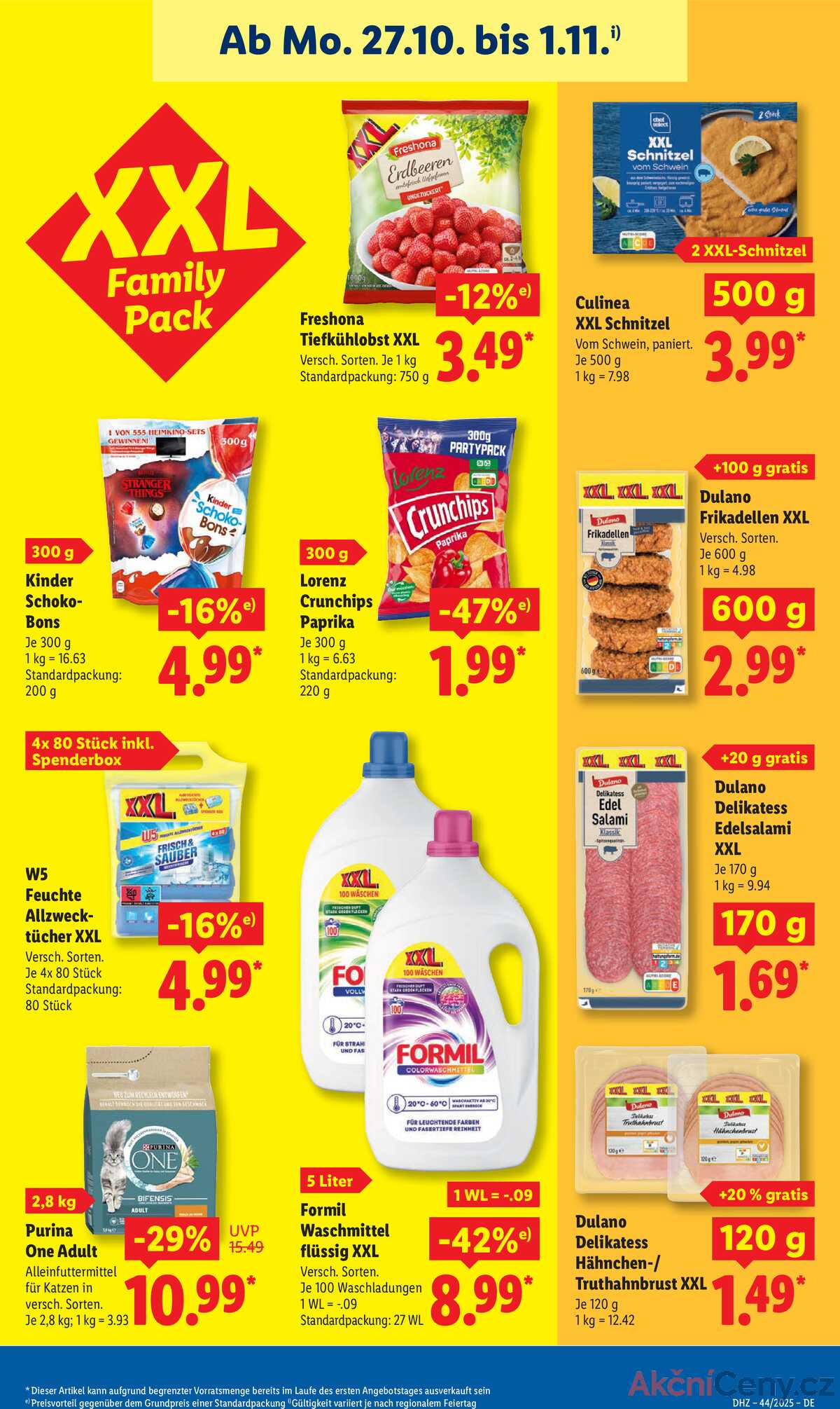 Leták Lidl Německo 27.10.-1.11.2025 strana 27