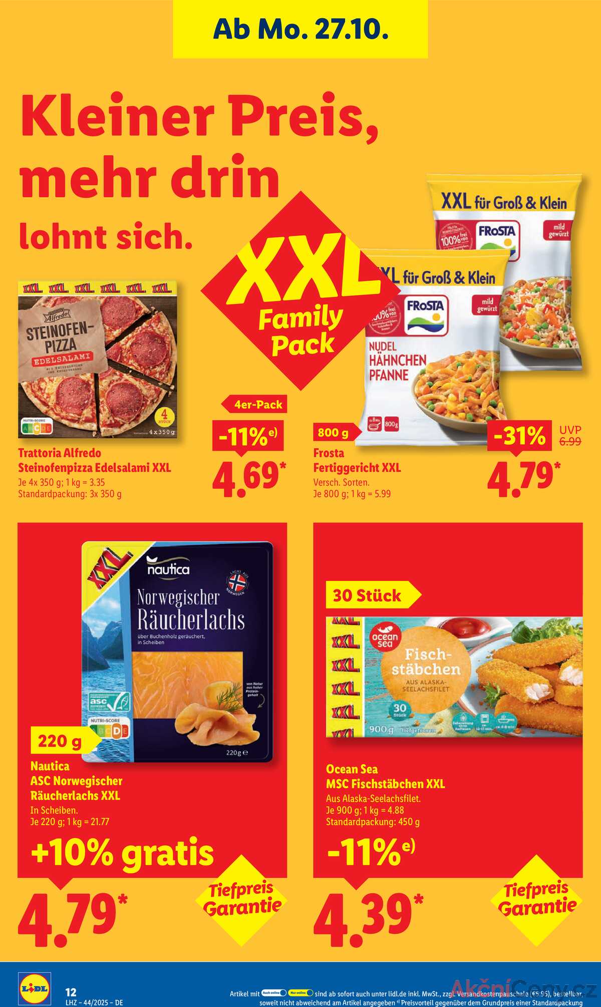 Leták Lidl Německo 27.10.-1.11.2025 strana 28