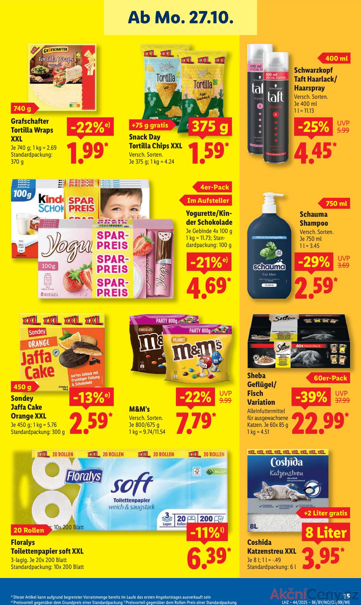 Leták Lidl Německo 27.10.-1.11.2025 strana 31