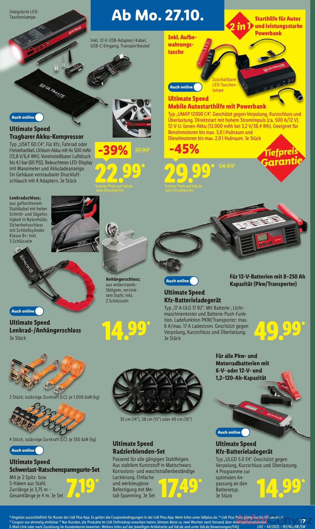 Leták Lidl Německo 27.10.-1.11.2025 strana 33