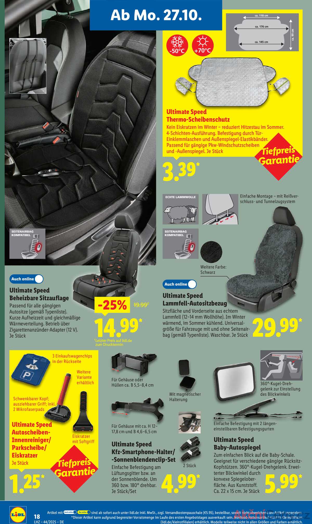 Leták Lidl Německo 27.10.-1.11.2025 strana 34