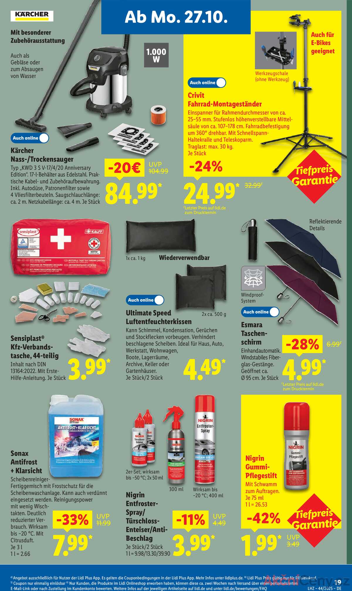 Leták Lidl Německo 27.10.-1.11.2025 strana 35