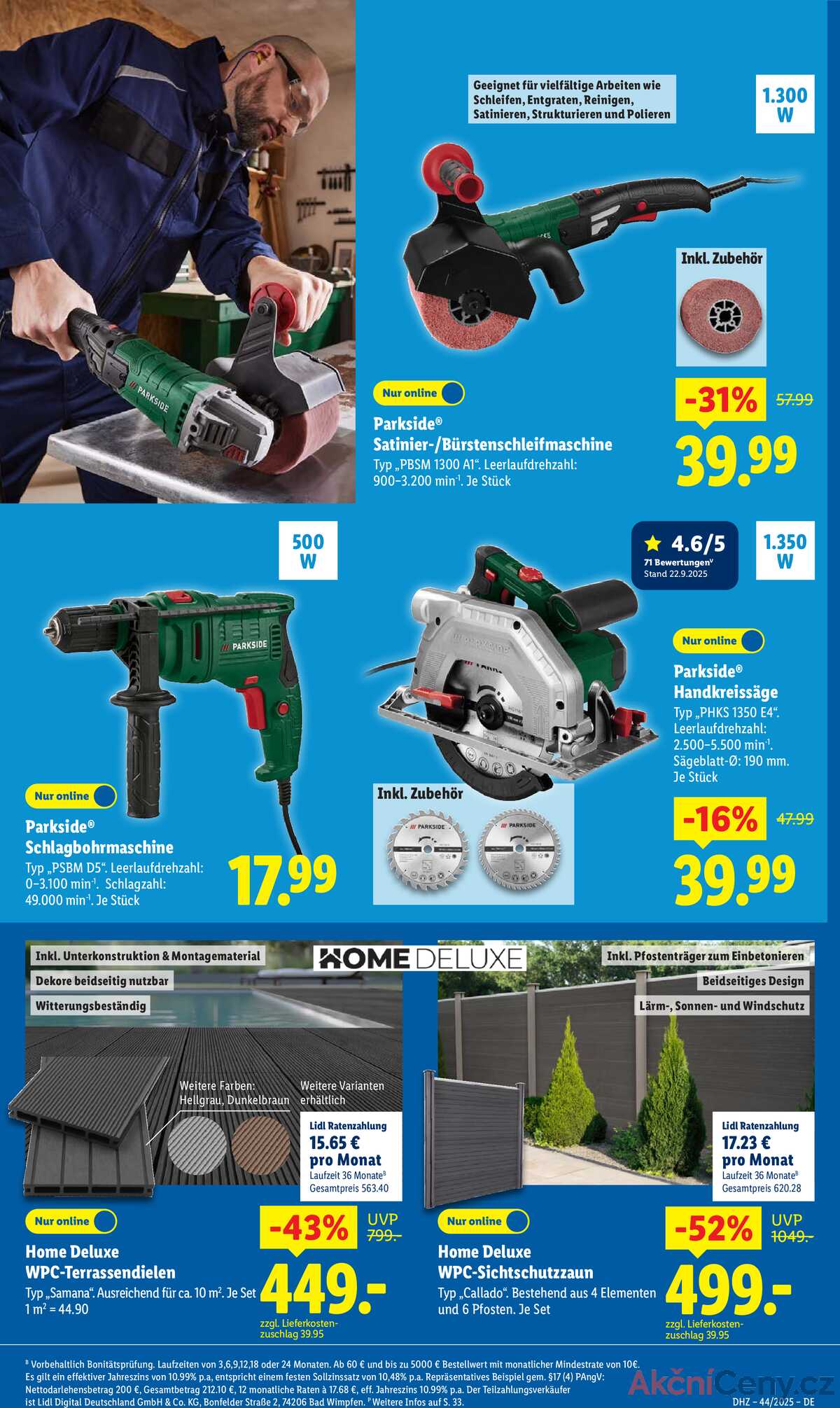 Leták Lidl Německo 27.10.-1.11.2025 strana 37