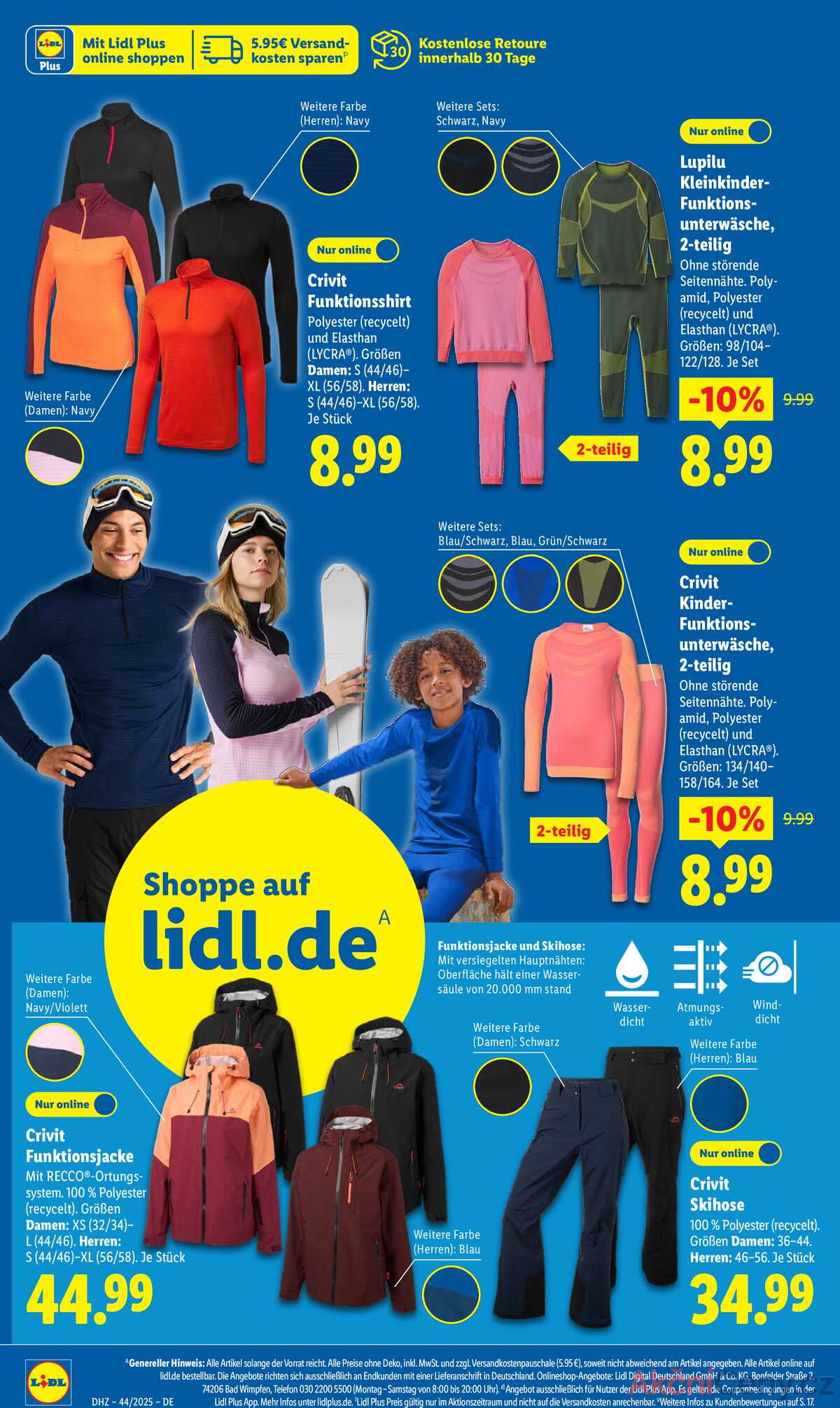 Leták Lidl Německo 27.10.-1.11.2025 strana 38